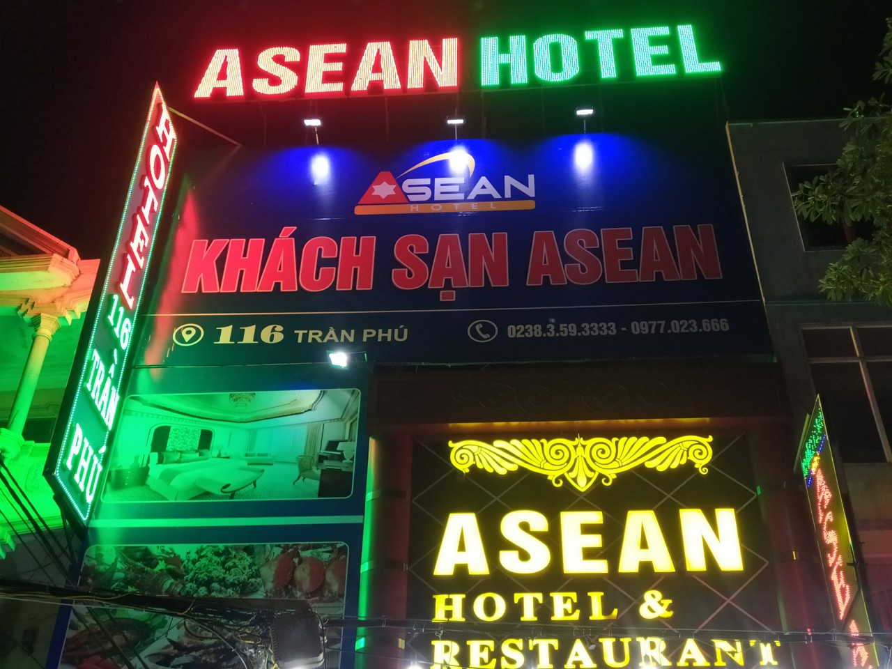 Làm biển quảng cáo khách sạn Asean